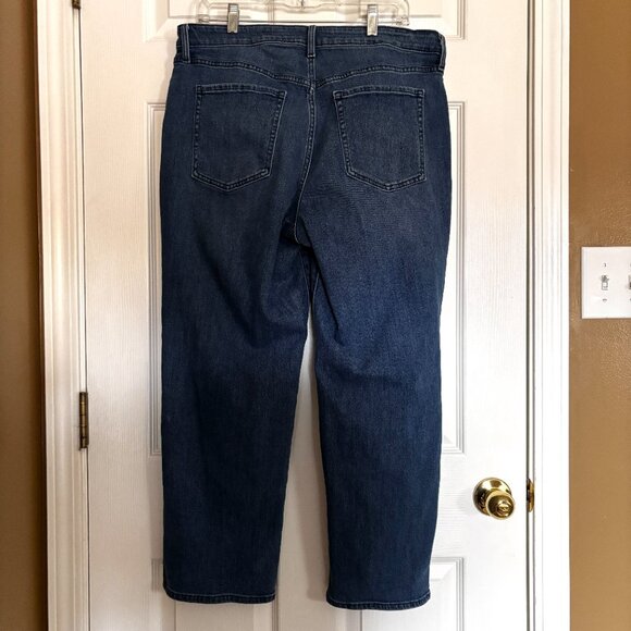 Old Navy WOW Loose Jeans Sz 16 Short High Rise Relaxed Fit Medium Wash Denim - Picture 3 of 7